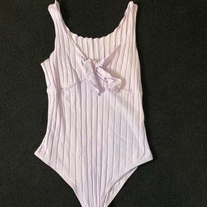 SHEIN lavender bodysuit